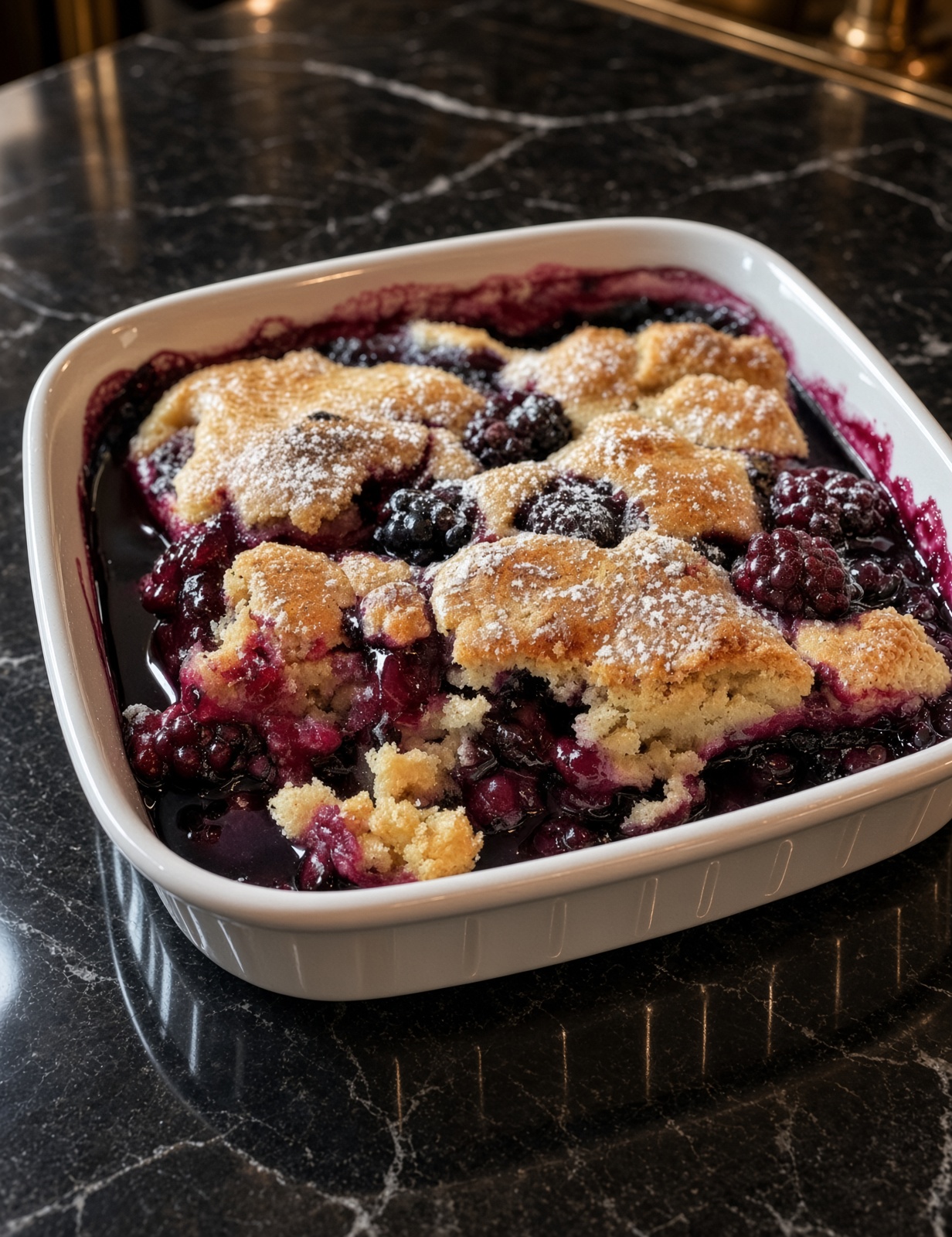 Easy Blackberry Cobbler