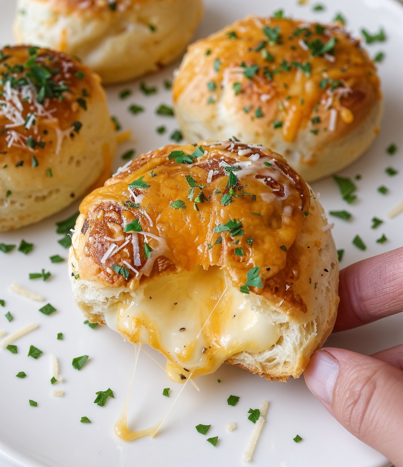 Pillsbury Biscuit Garlic Butter Cheese Bombs