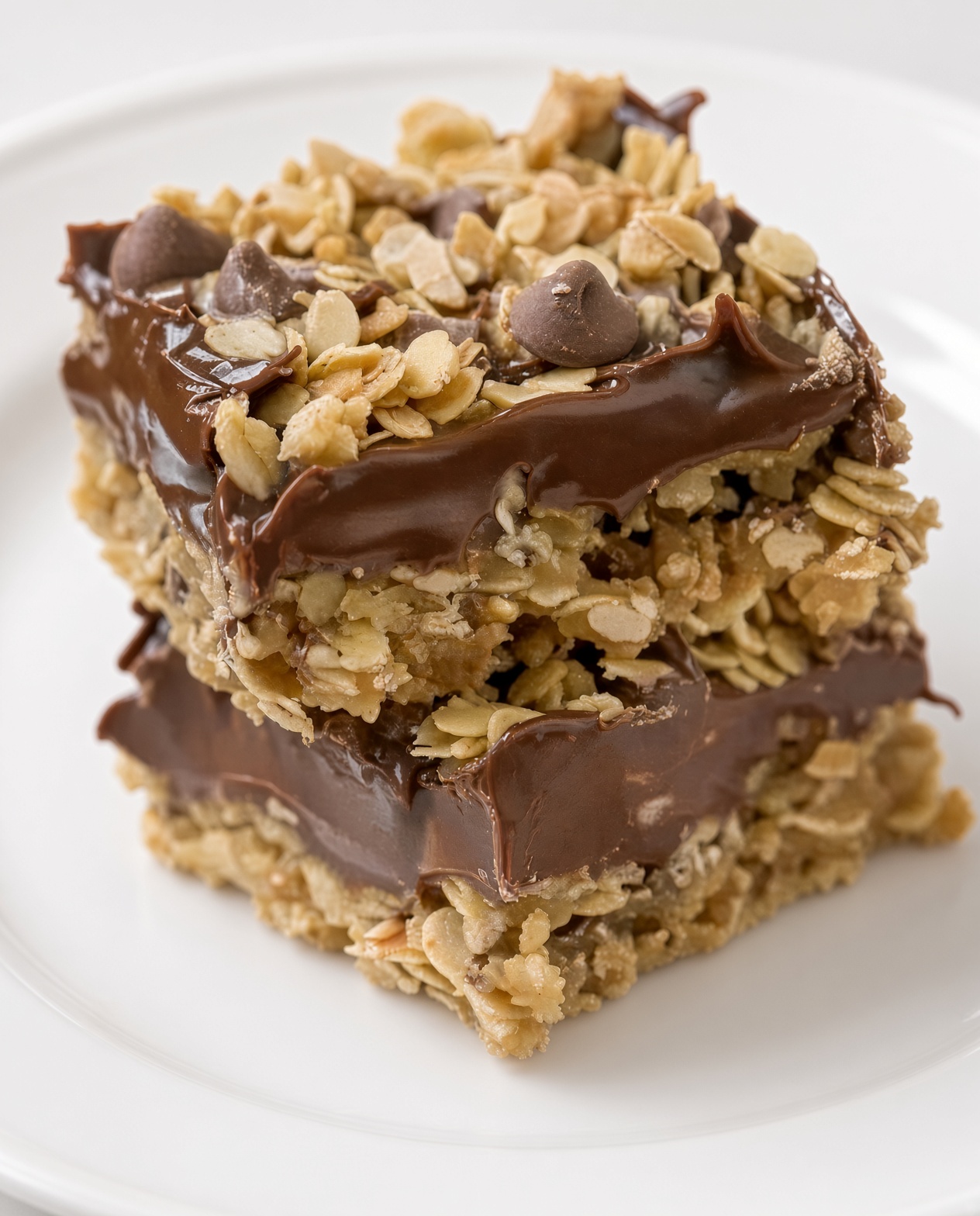No-Bake Chocolate Oat Bars