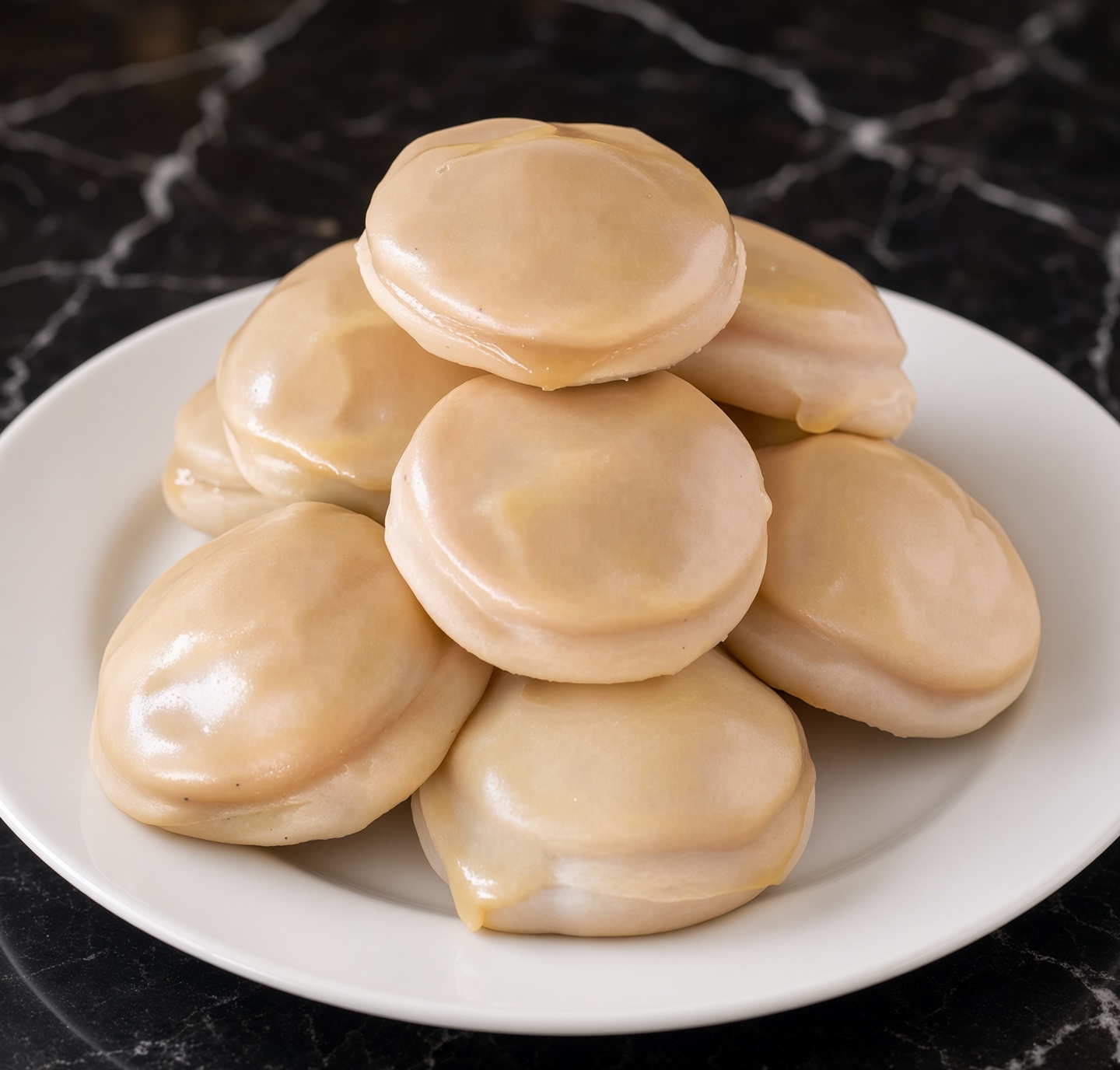 Maple Cookies With Maple Icing