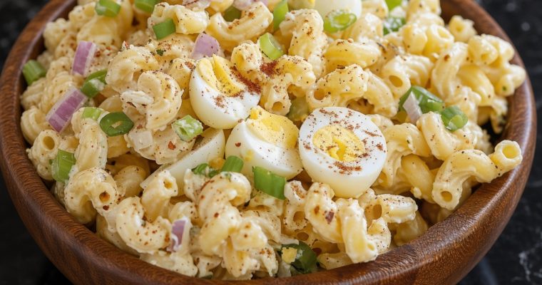 Deviled Egg Pasta Salad