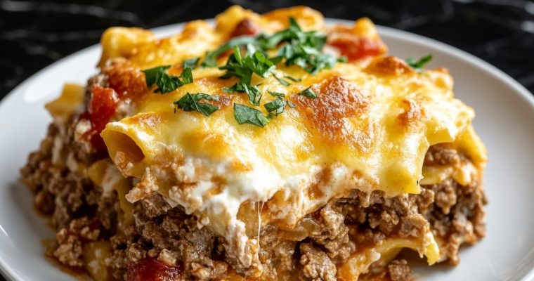 Beef Lombardi Casserole