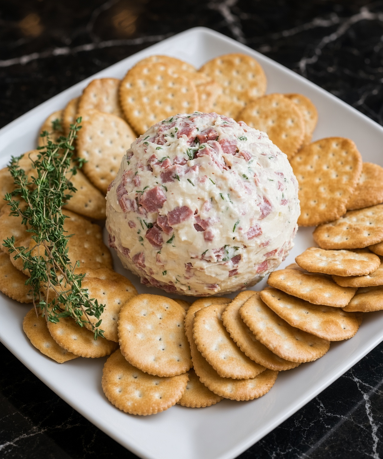 Creamed Chipped Beef Cheese Ball
