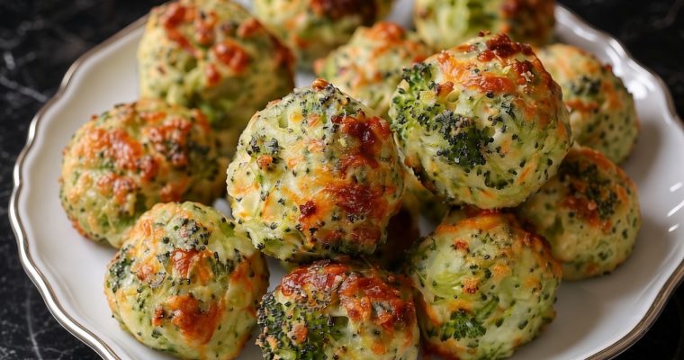 Baked Broccoli Cheese Balls