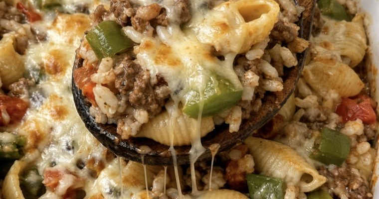 5-Ingredient Stuffed Pepper Pasta