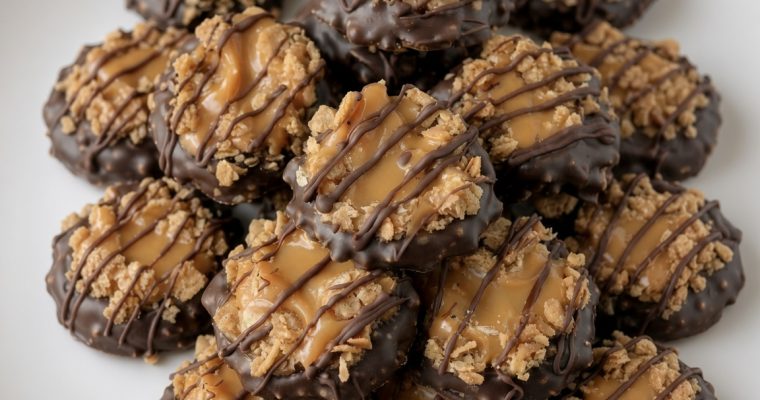 No-Bake Samoa Cookies