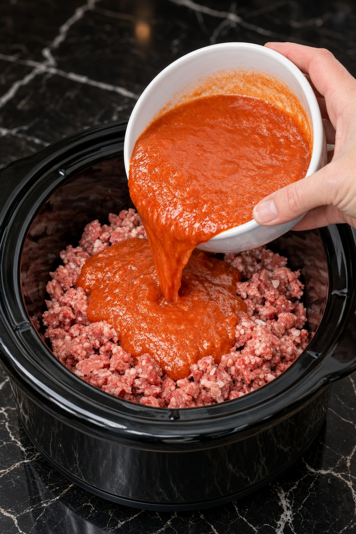 Amish Country Tomato Beef Casserole