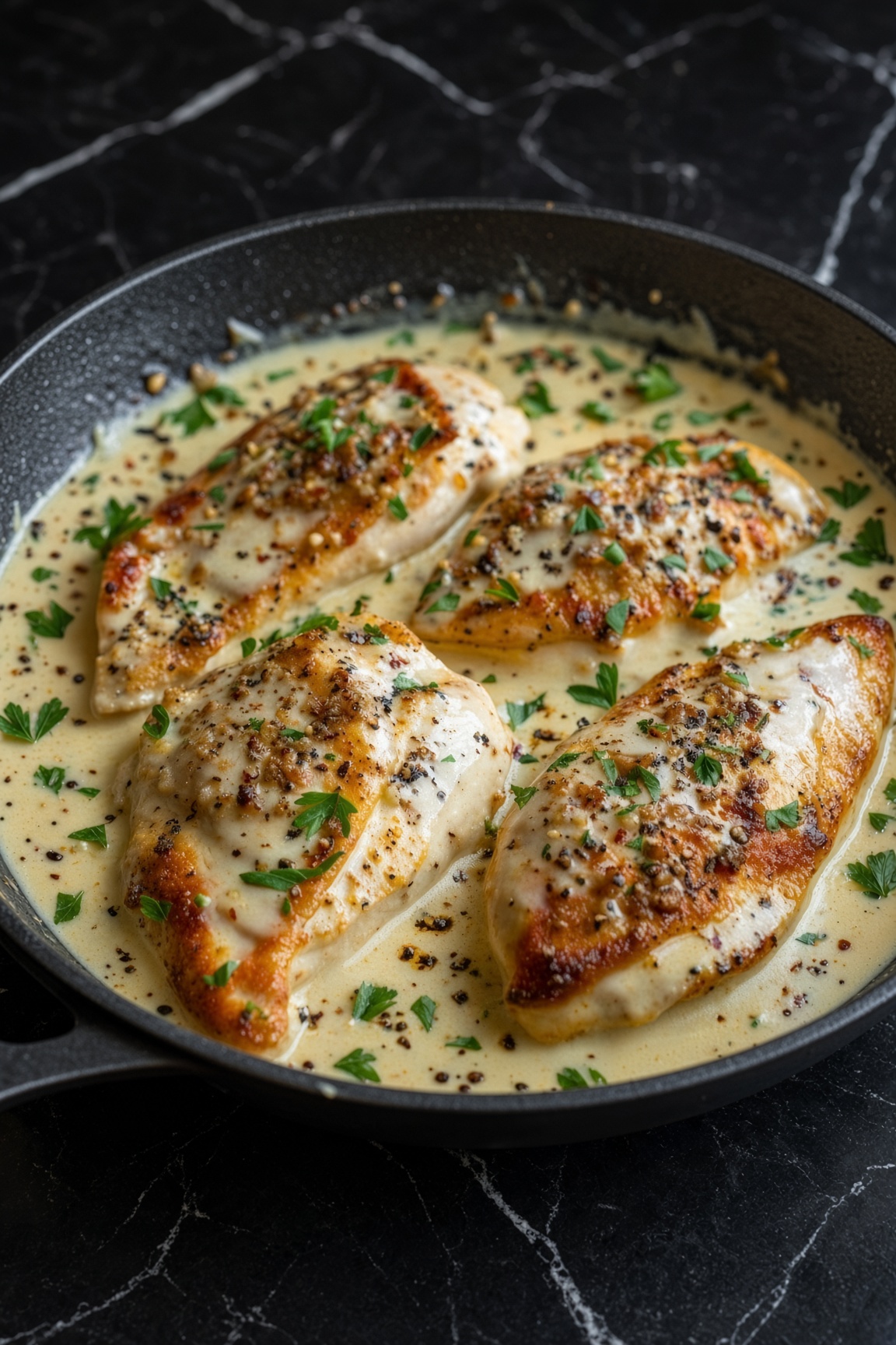 Creamy Garlic Chicken