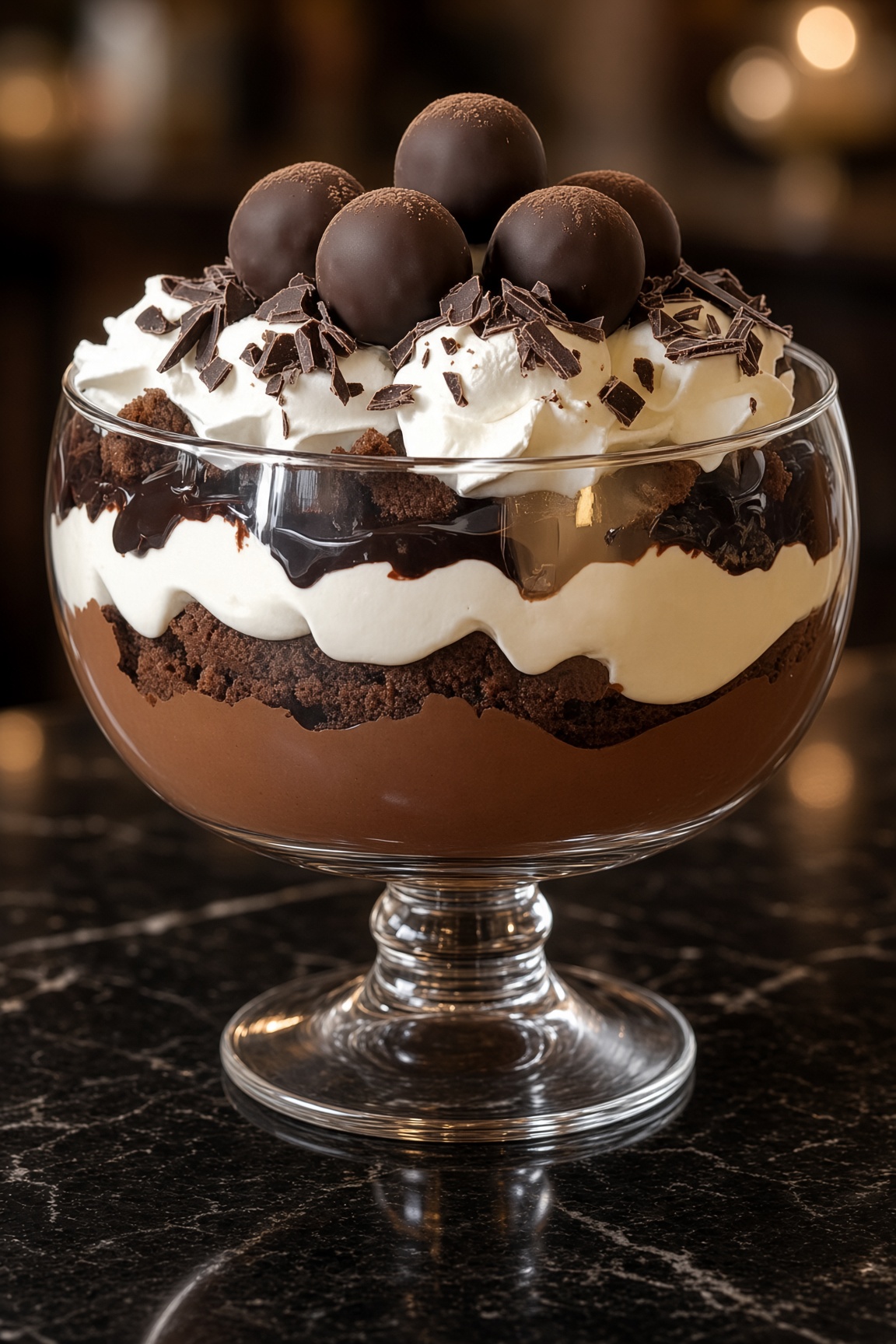 Heavenly Chocolate Cheesecake Trifle