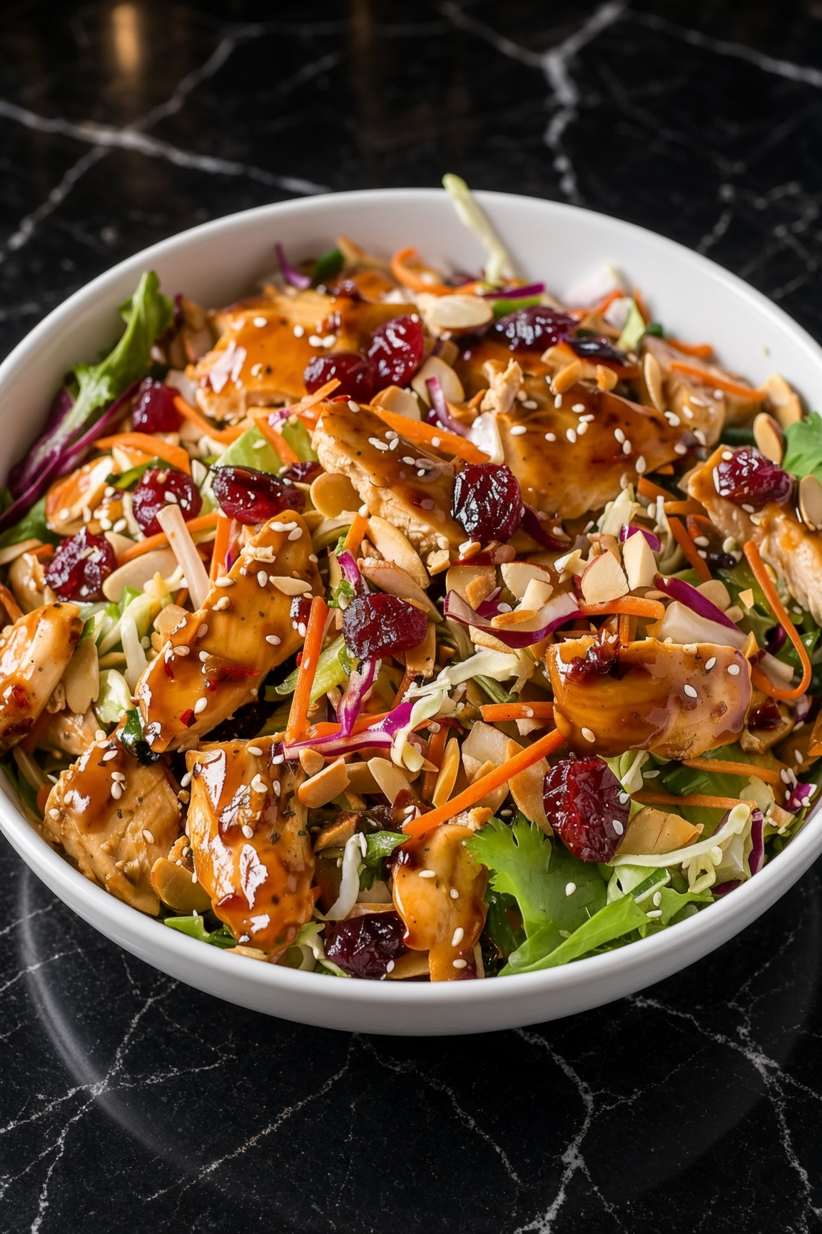 Asian Chicken Cranberry Salad