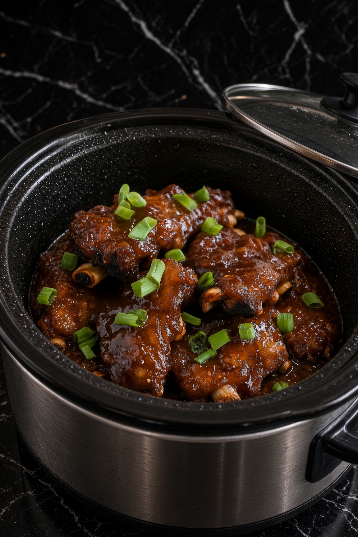 Slow Cooker Hawaiian Ribs