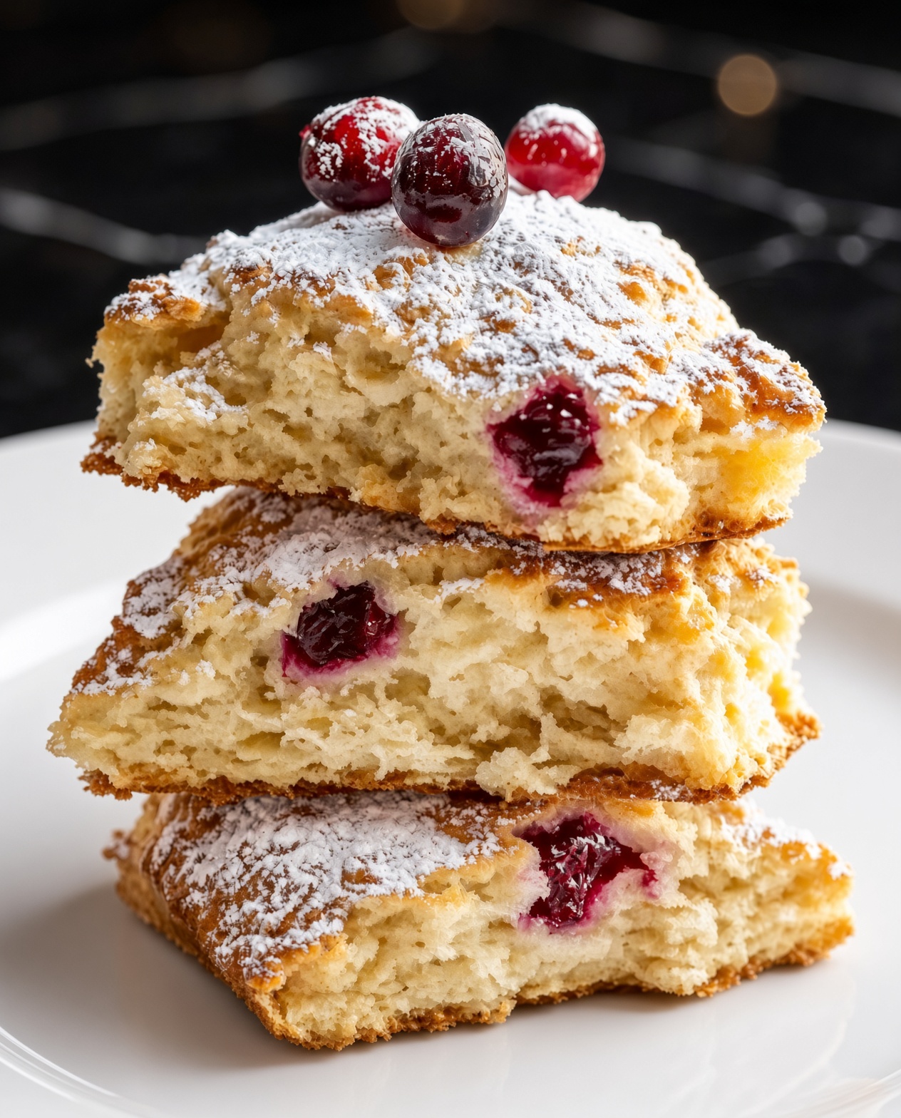 CRANBERRY ORANGE SCONES
