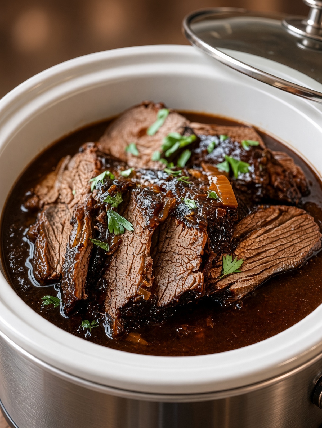Slow Cooker Beef Brisket