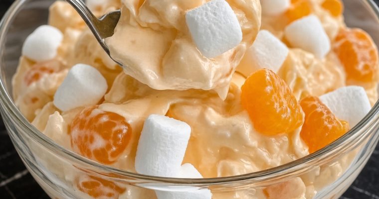 Creamsicle Orange Fluff