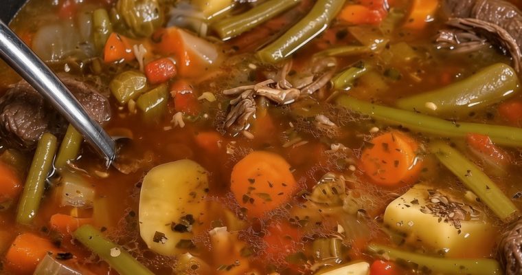 Best Ever Vegetable Beef Soup