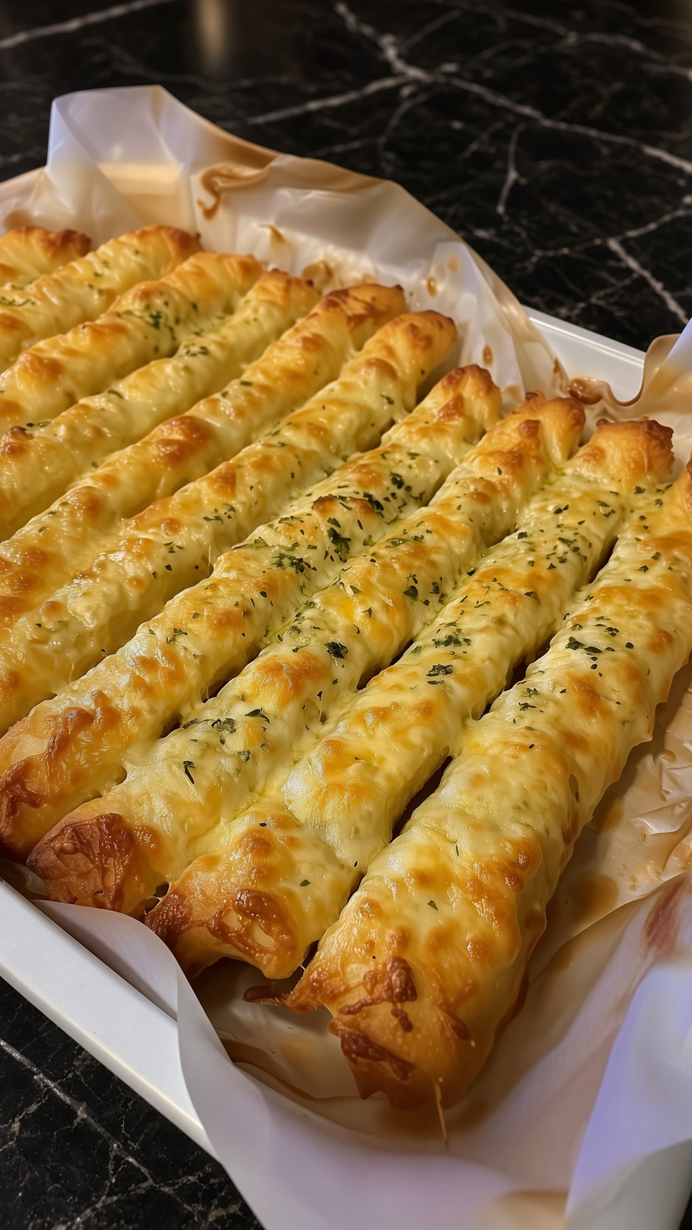 Cheesy Zucchini Breadsticks