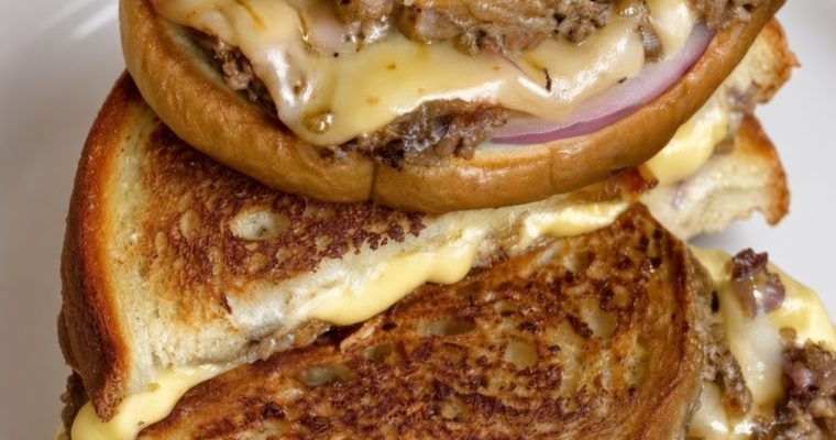 PATTY MELTS WITH SECRET SAUCE