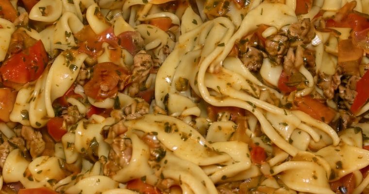 Italian Drunken Noodles