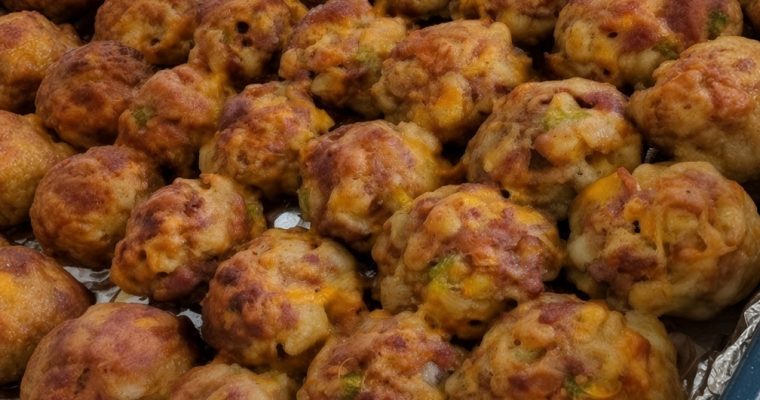Cream Cheese Sausage Balls
