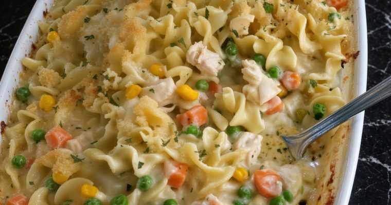 Creamy Chicken Noodle Casserole