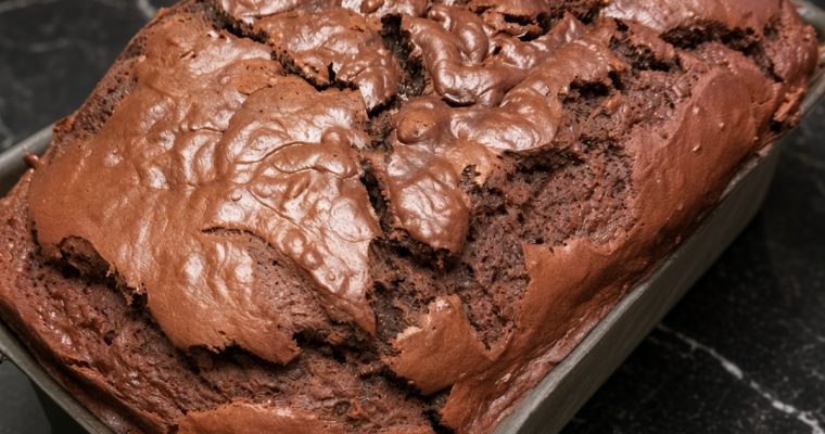 Hot Fudge Brownie Bread