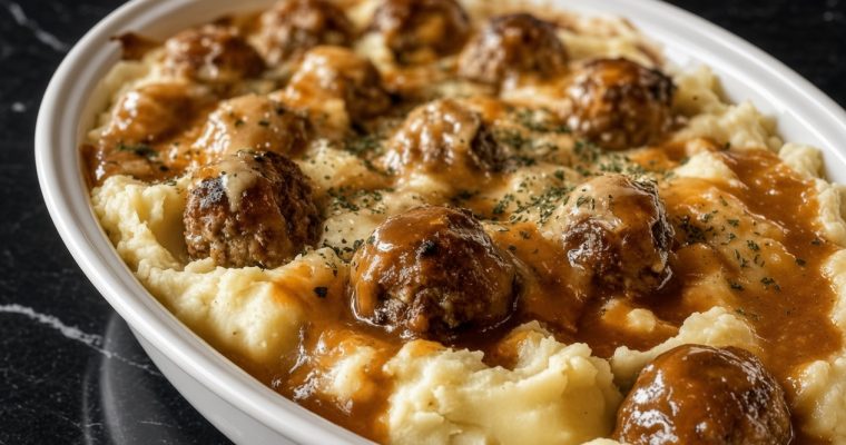 Salisbury Steak Meatballs