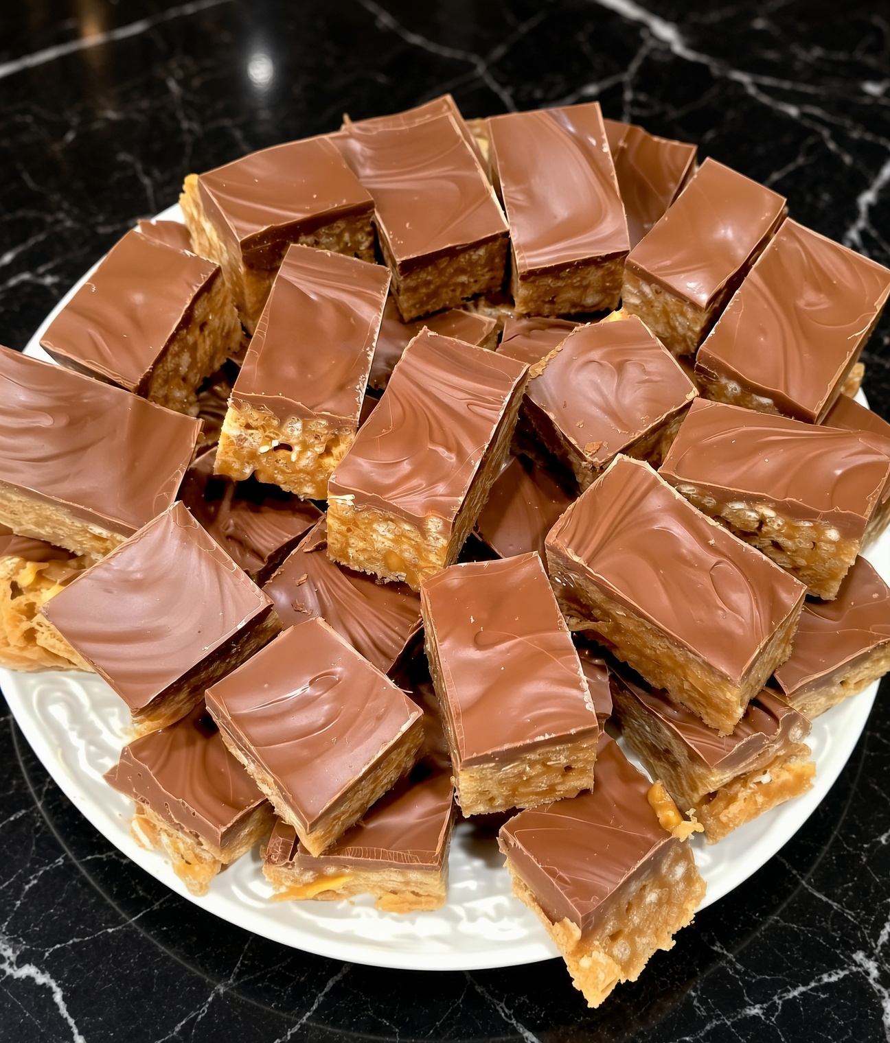 Chewy Snickers Brownies