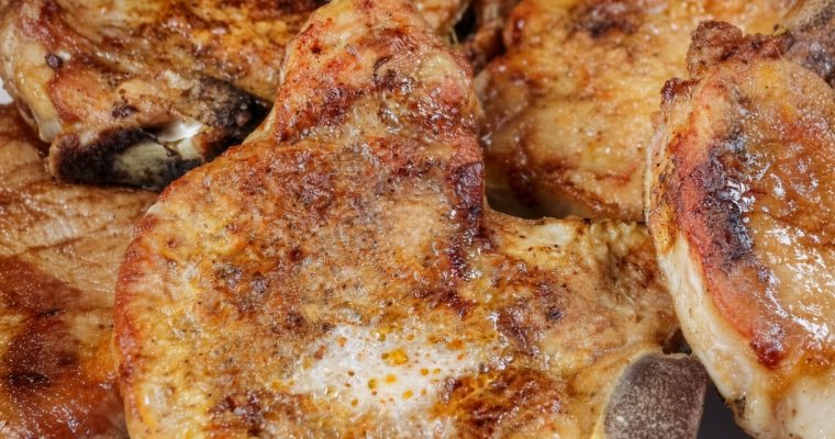 HONEY MUSTARD PORK CHOPS