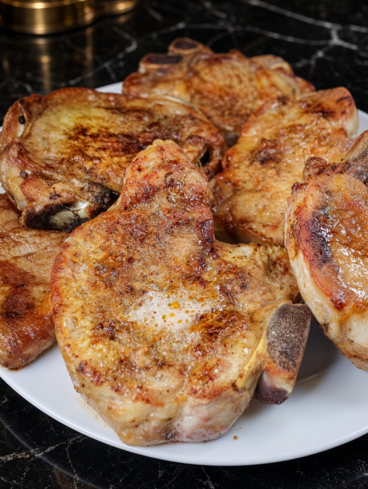 HONEY MUSTARD PORK CHOPS