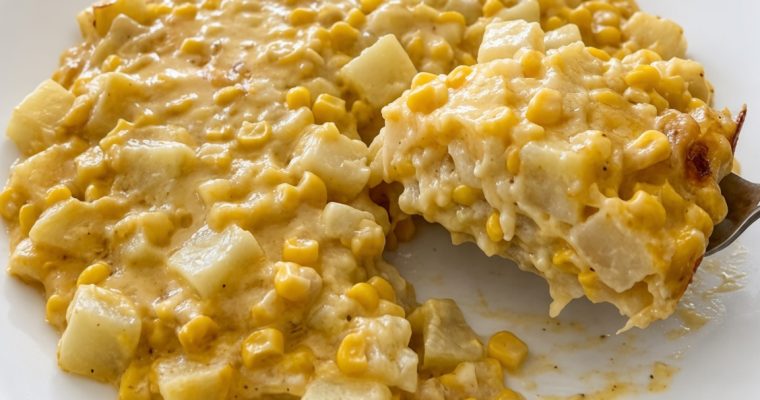 Amish Creamed Corn Potatoes