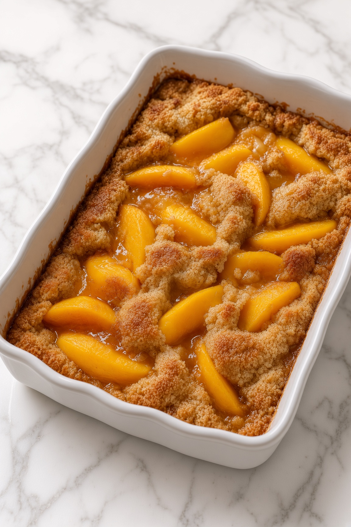 Easy Peach Cobbler