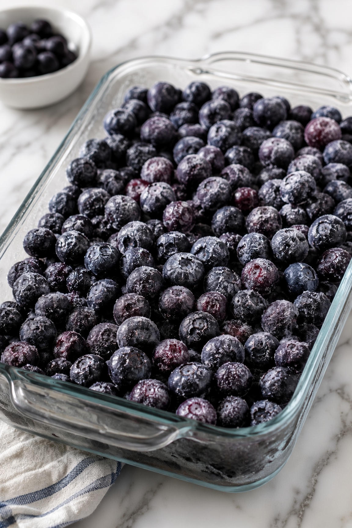 Slow Cooker Lemon Blueberry Dump Cake