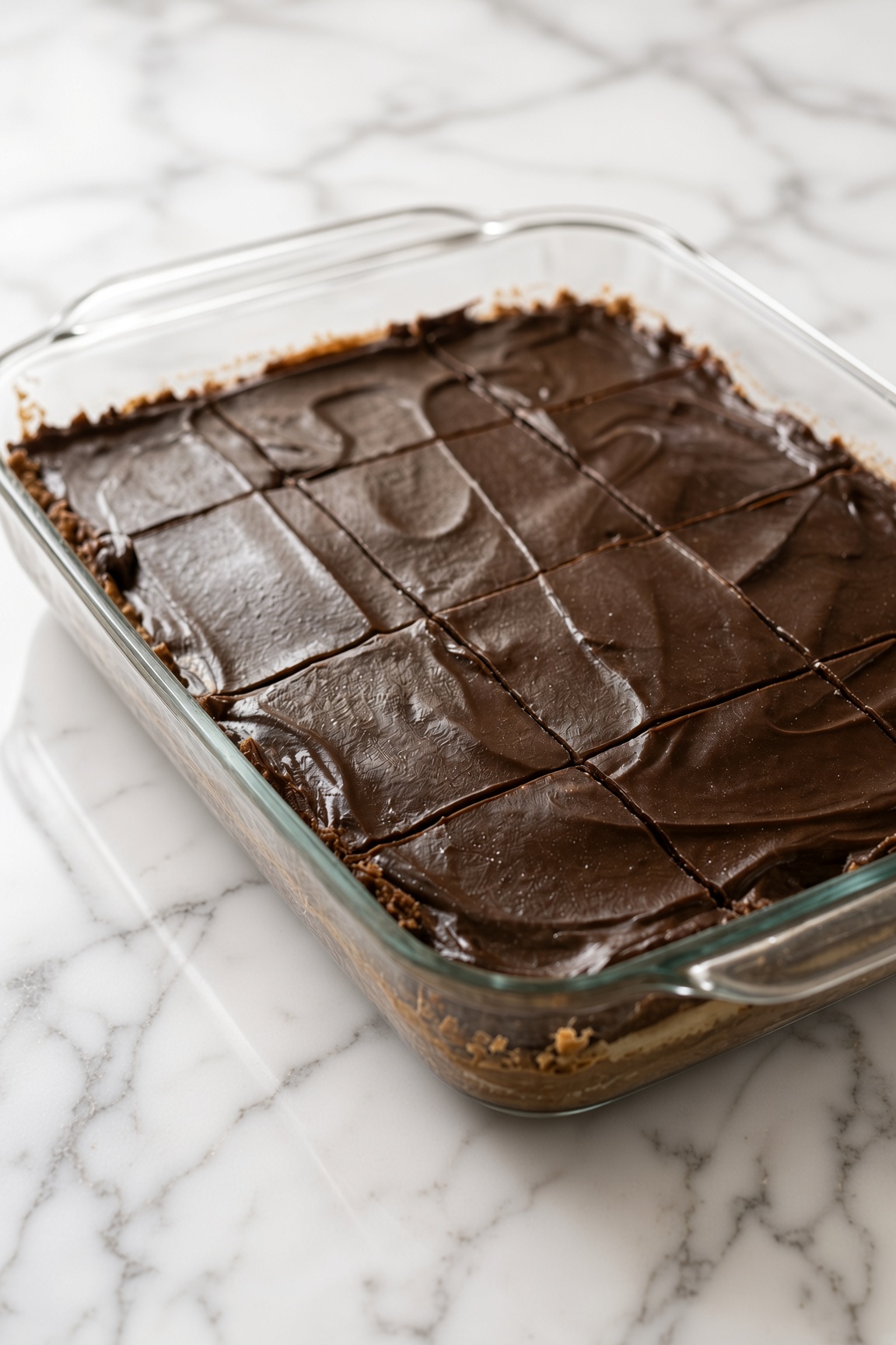 No-Bake Chocolate Silk Bars
