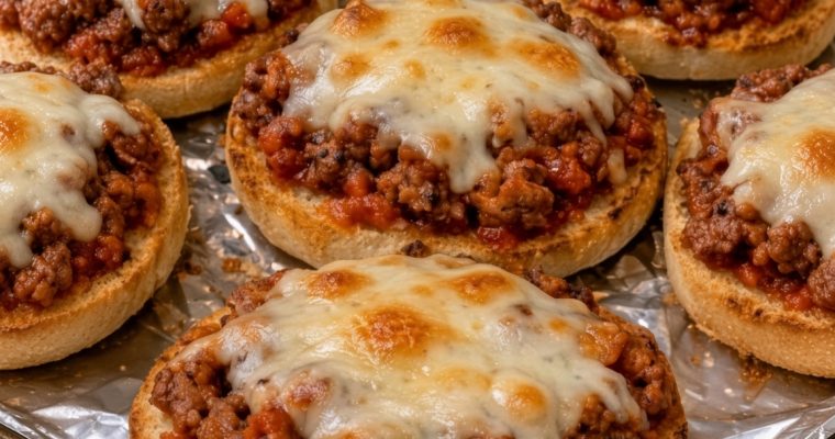 Loaded Pizza Burgers