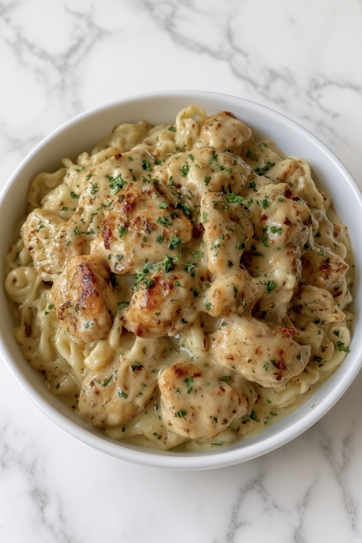 One-Pan Buttery Chicken and Noodles