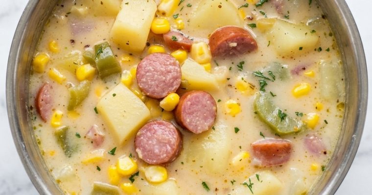 Polish Kielbasa and Potato Soup