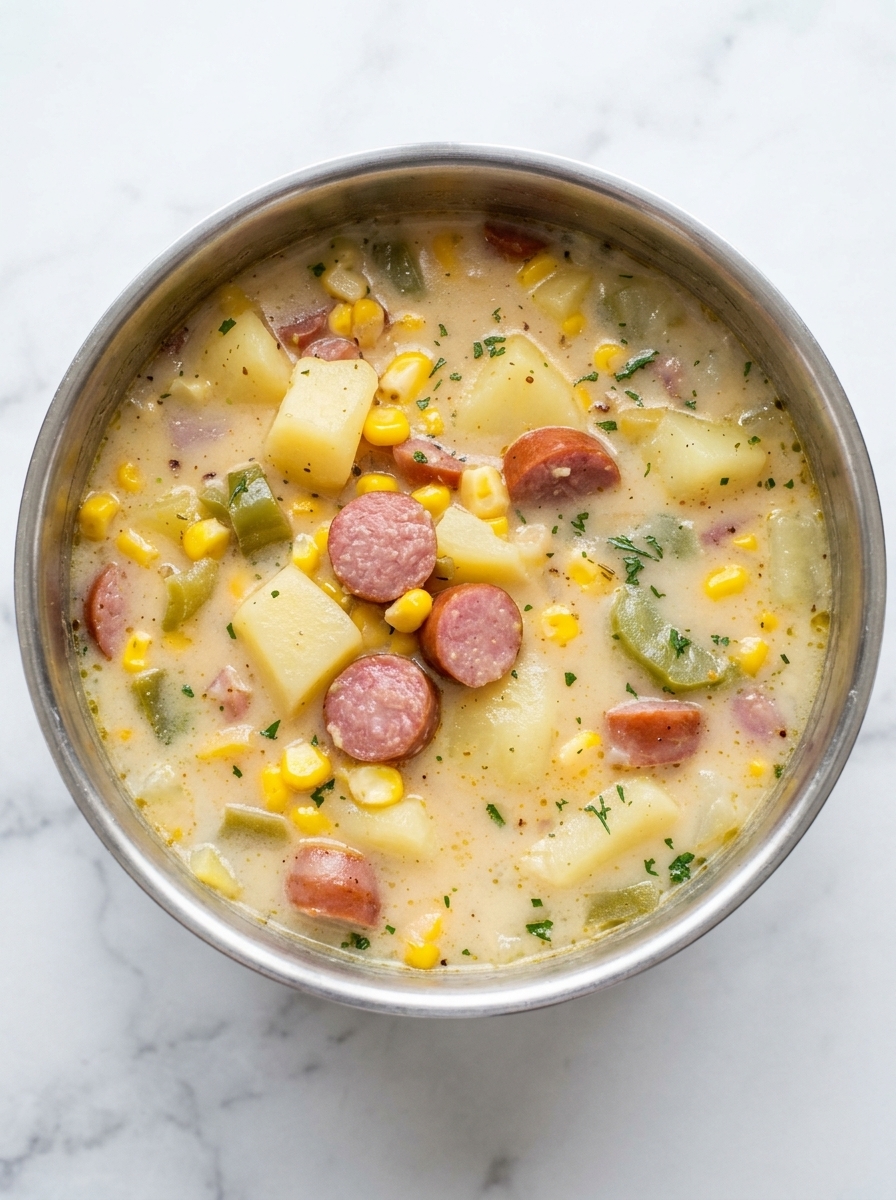 Polish Kielbasa and Potato Soup