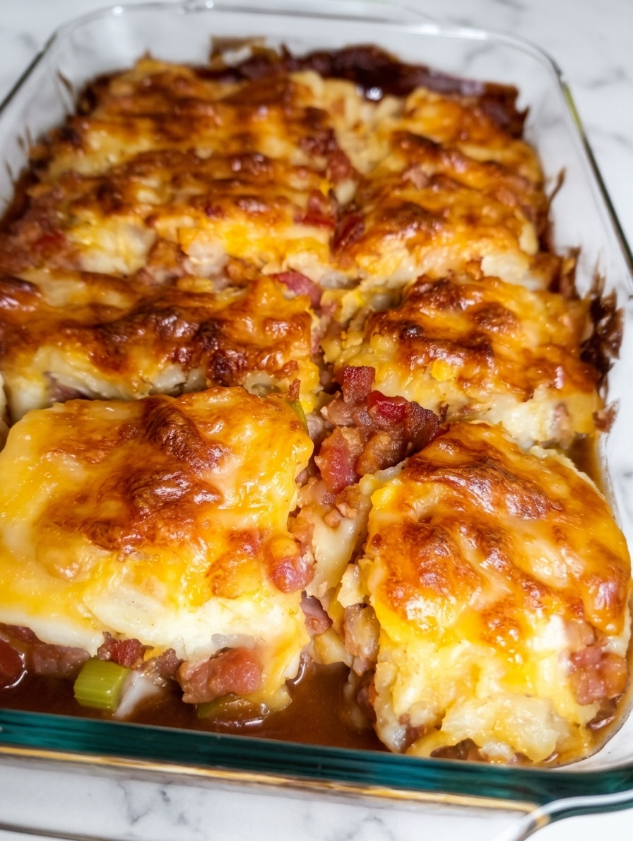 MAKE AHEAD SAUSAGE HASHBROWN CASSEROLE