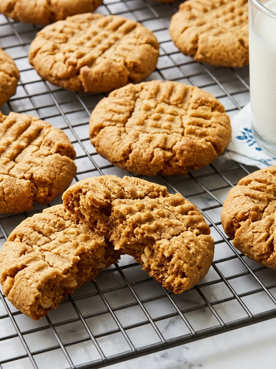 Cake Mix Peanut Butter Cookies
