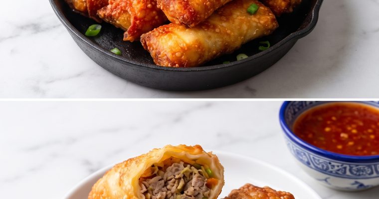 Southern-Style Crispy Homemade Egg Rolls