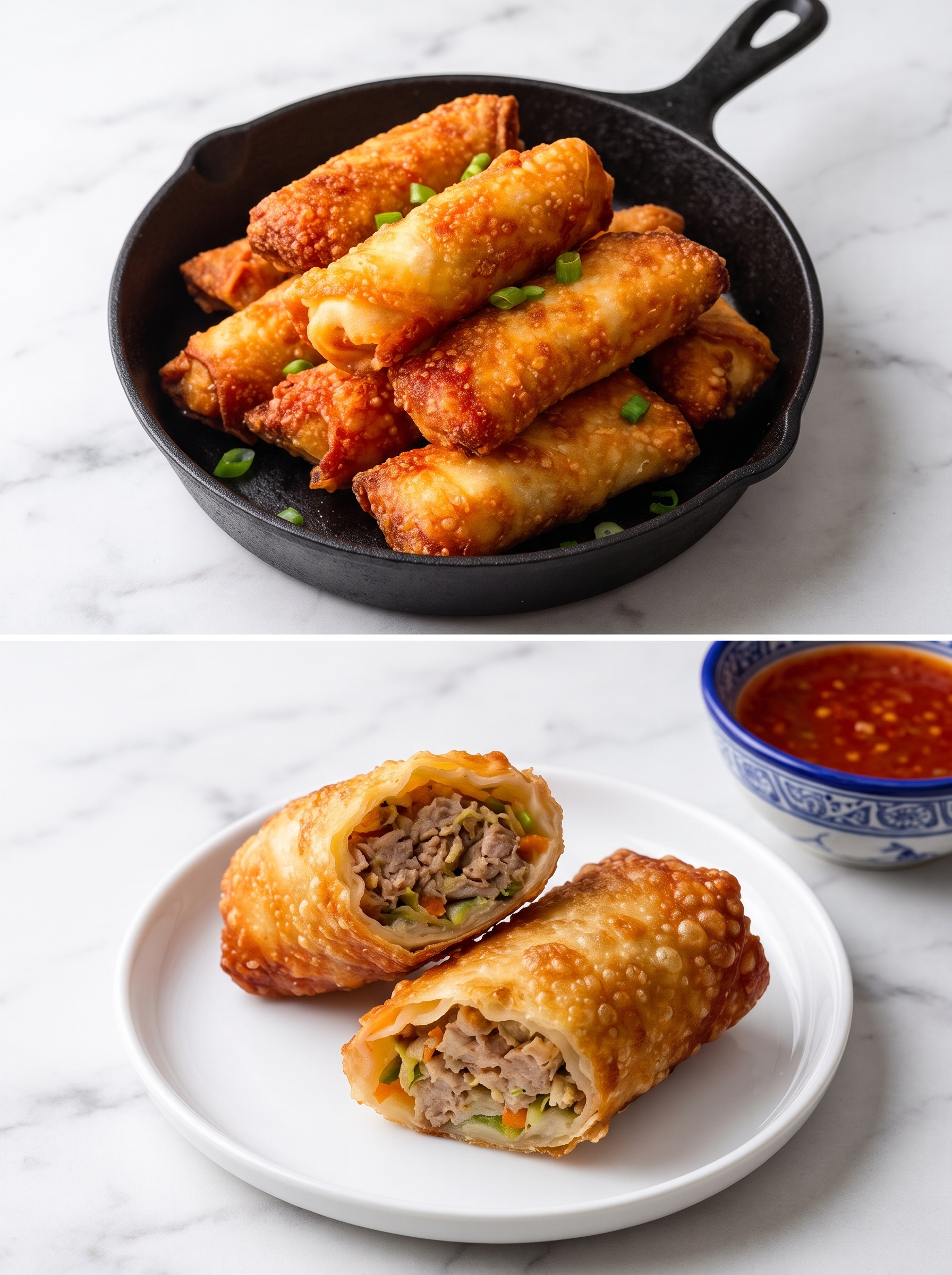 Southern-Style Crispy Homemade Egg Rolls