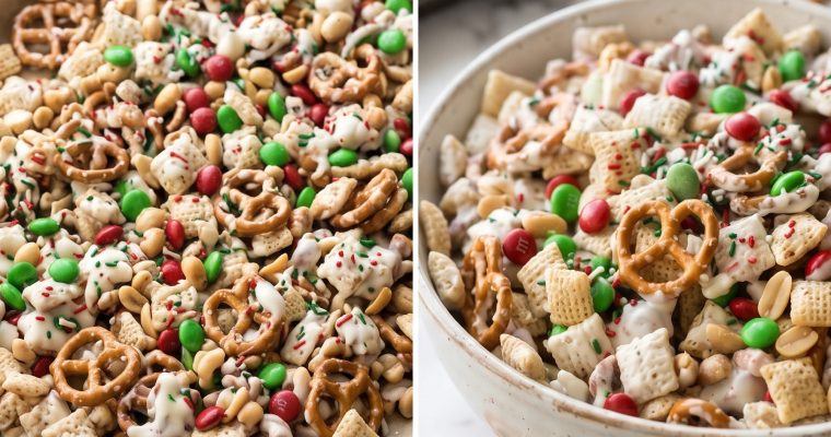 Christmas Crack Snack Mix