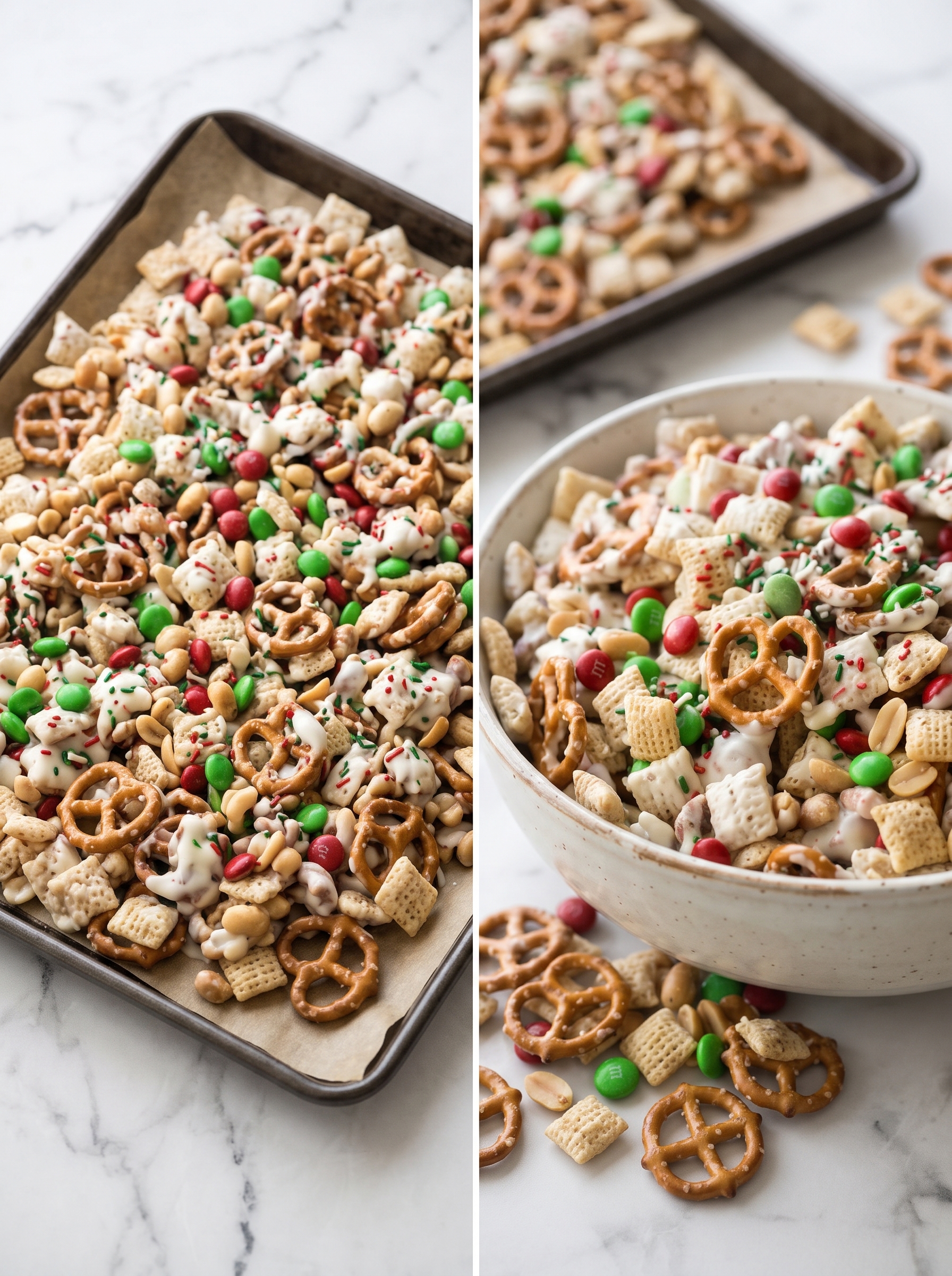 Christmas Crack Snack Mix