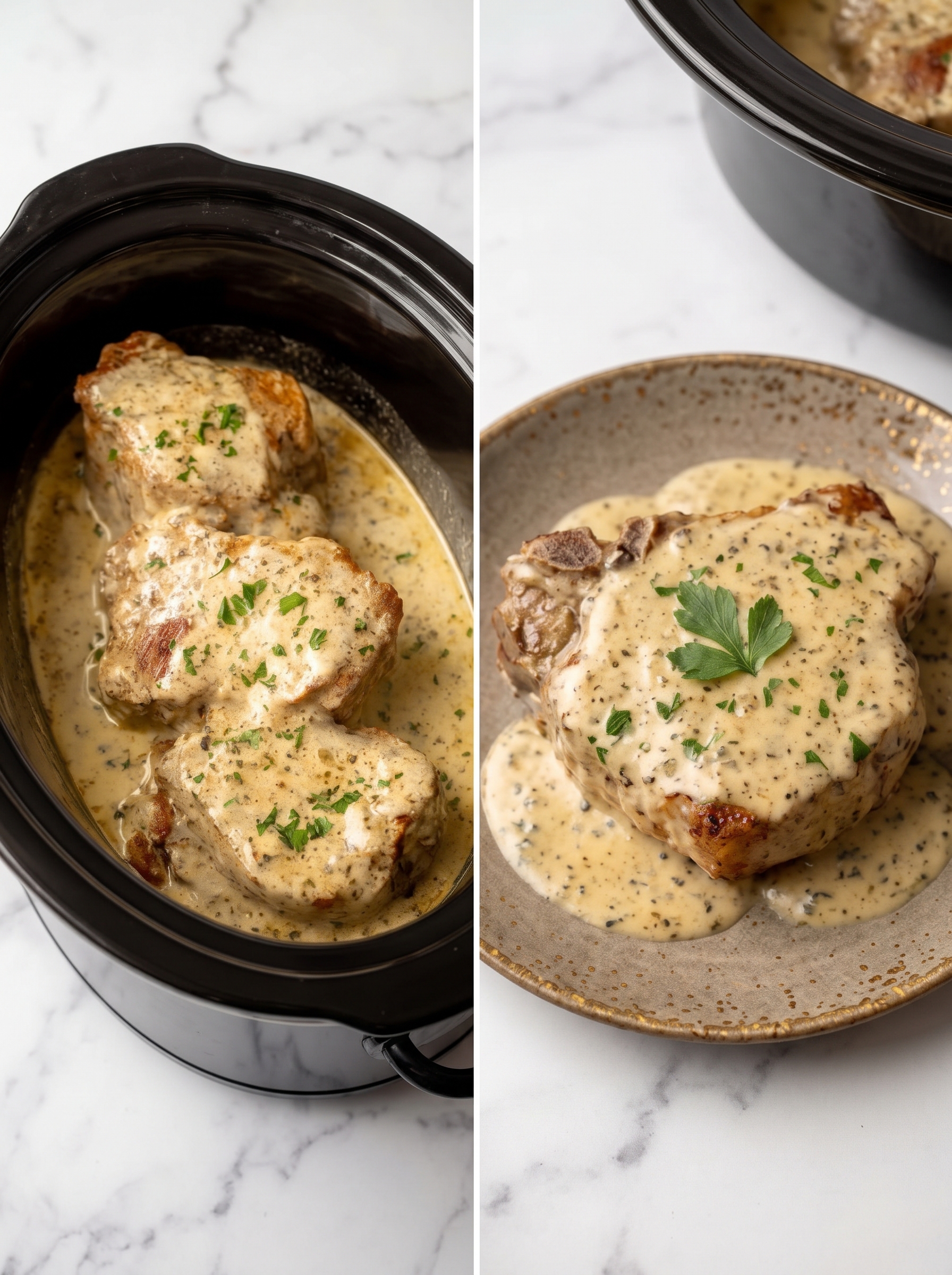 Creamy Pork Chops