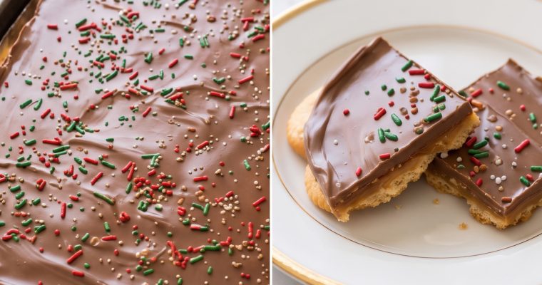 Ritz Cracker Toffee Bark