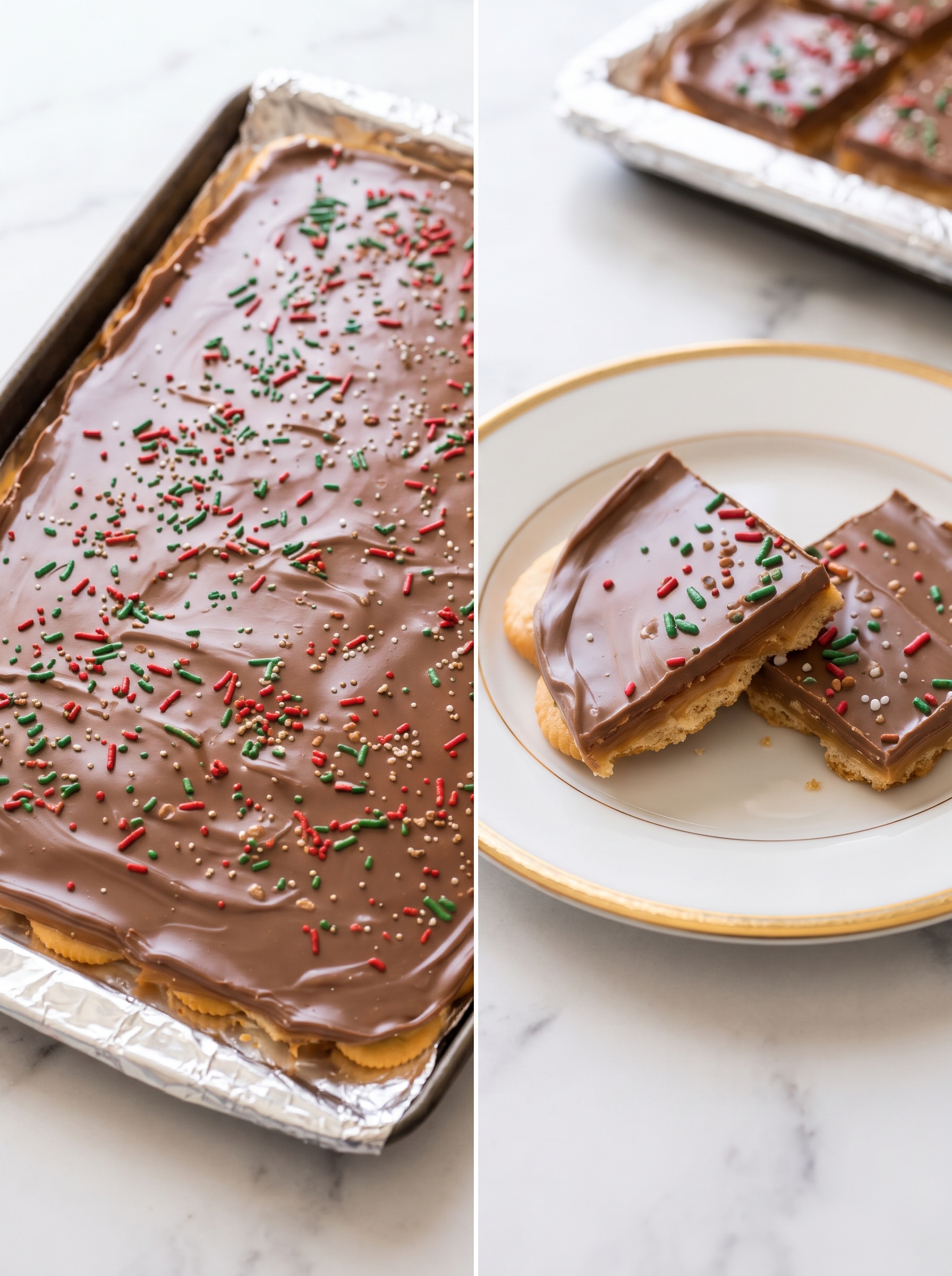 Ritz Cracker Toffee Bark
