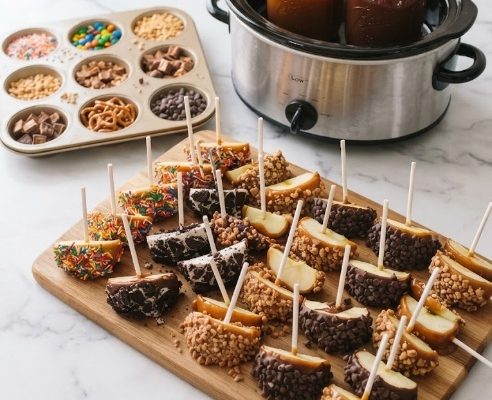Caramel Apple Slice Bar
